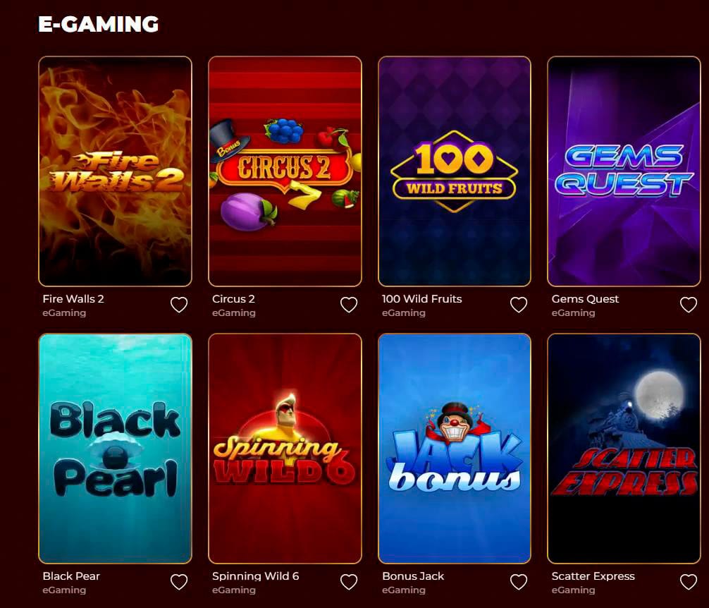 EGaming sloty eurogold kasíno